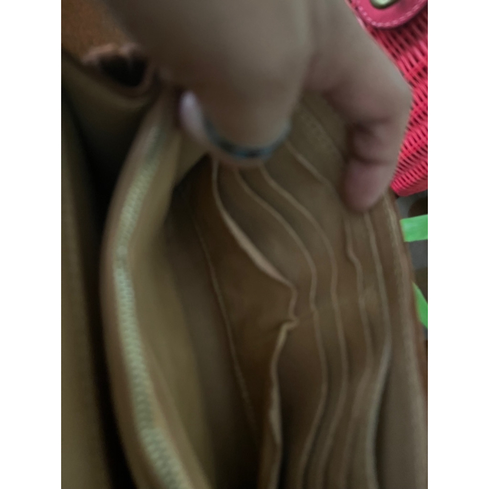 Brother Vellies Brown fringe crossbody bag with chain detail - Picture 14 of 14